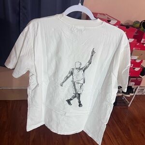 Peige custom brand basket ball tee shirt